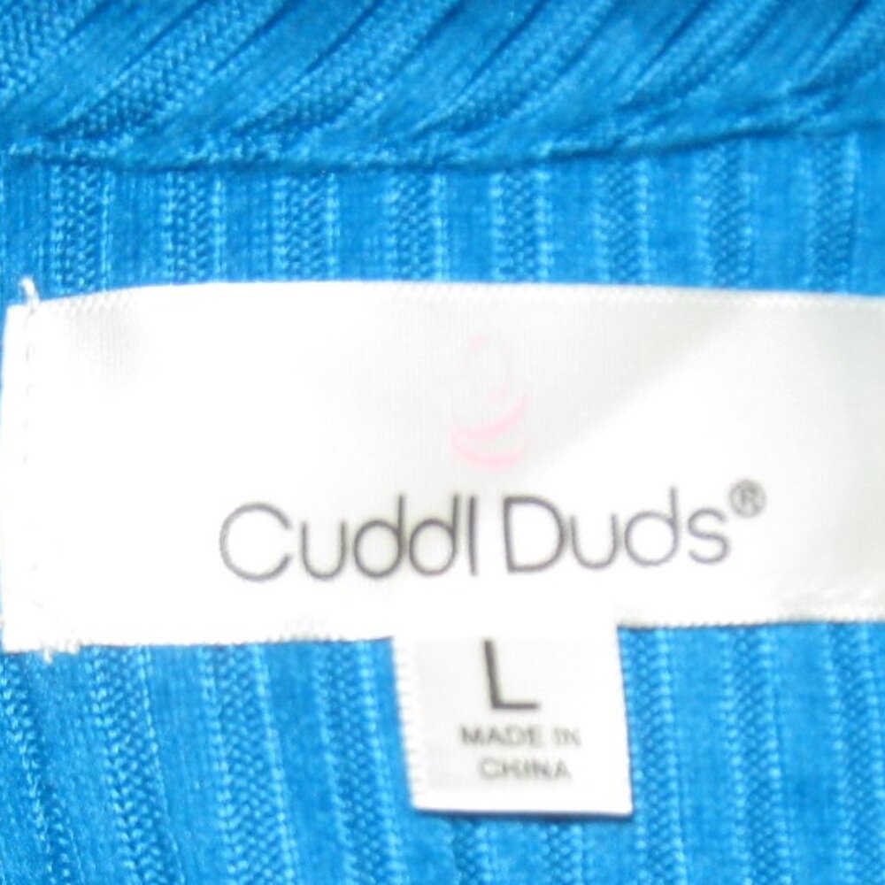 Cudl Duds 3-Piece Lounge Set NWT Soft Knit Pajama Cardigan Tank Top Pants LARGE - Picture 5 of 7